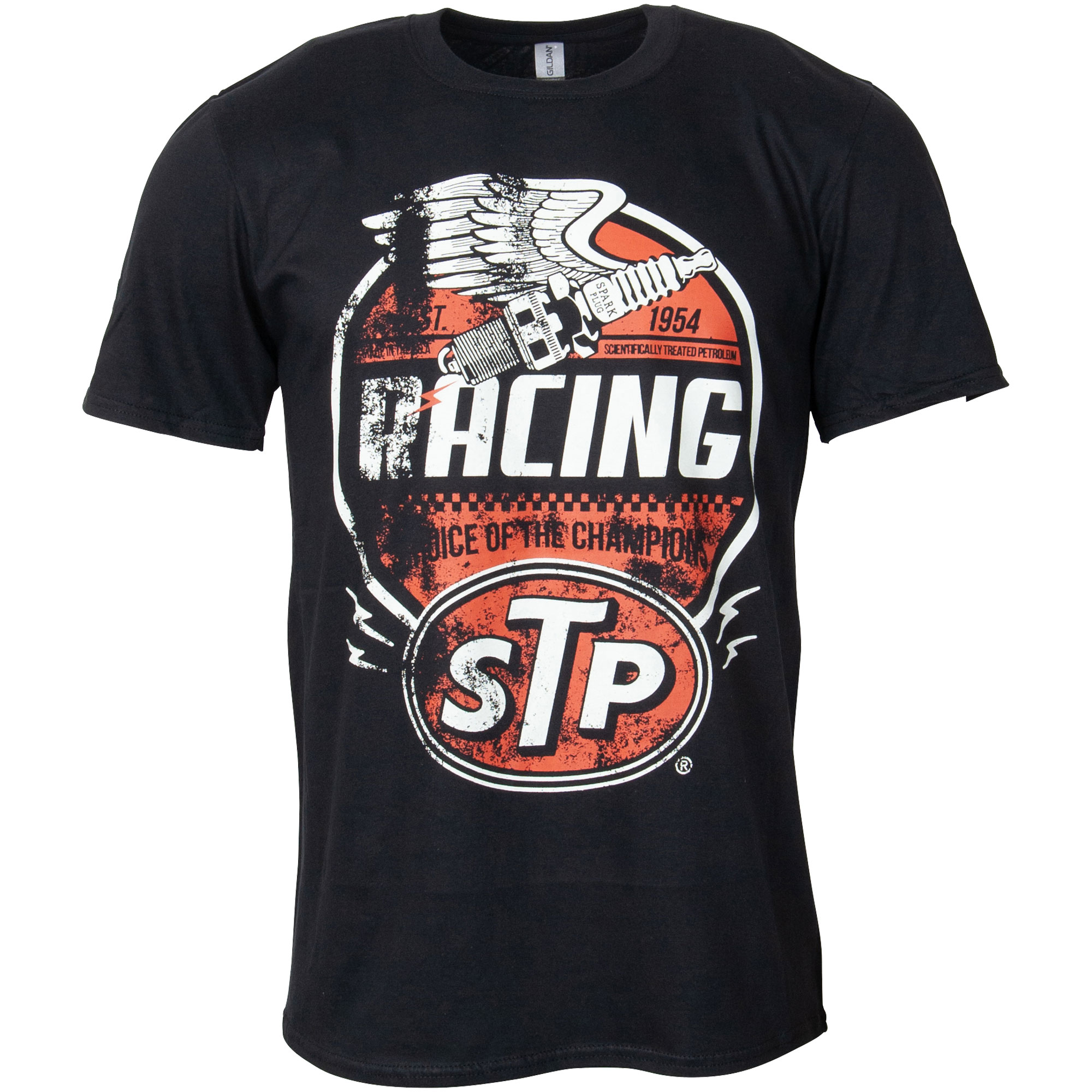 STP vintage t-shirt "Racing" - black