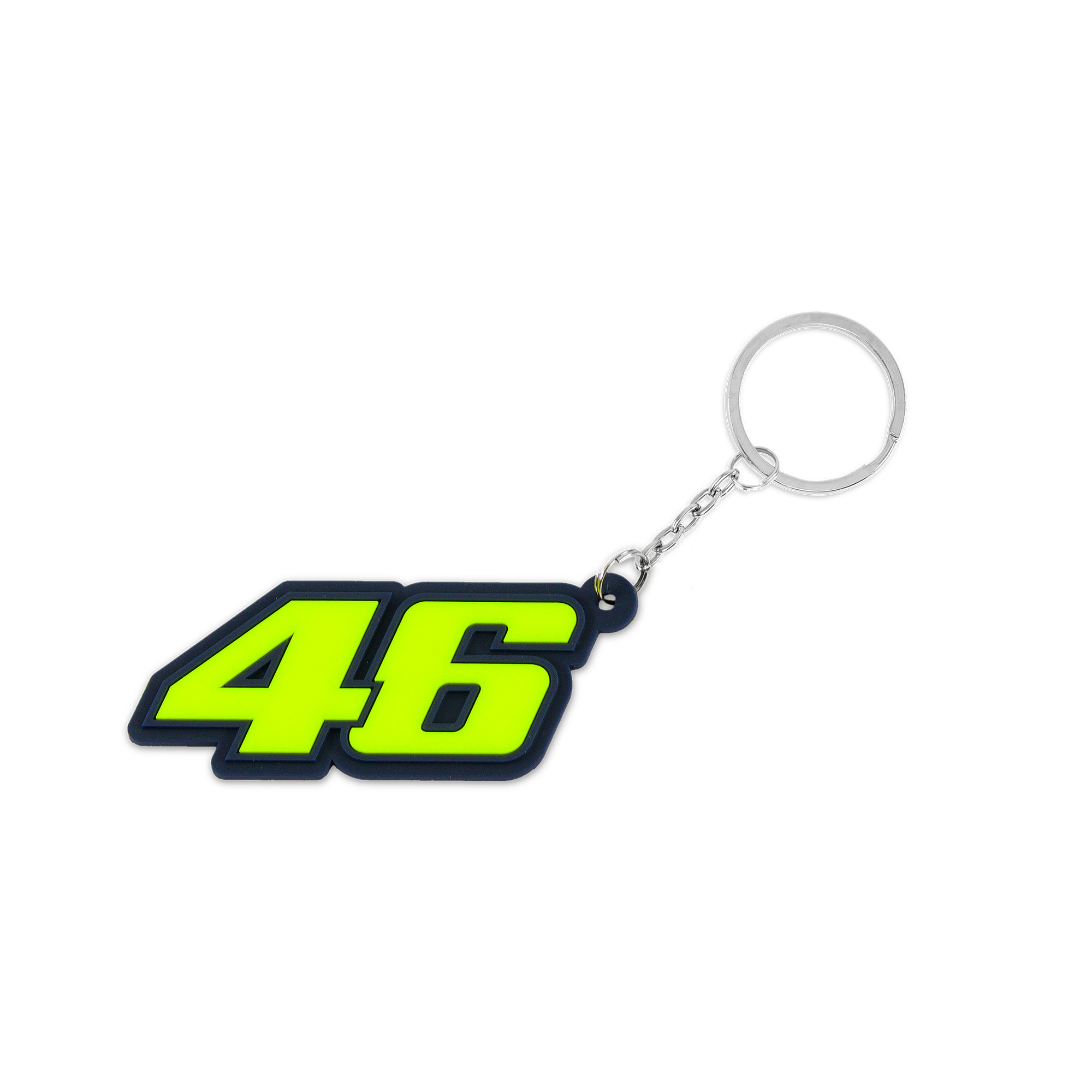 Valentino Rossi keyring "46" - yellow