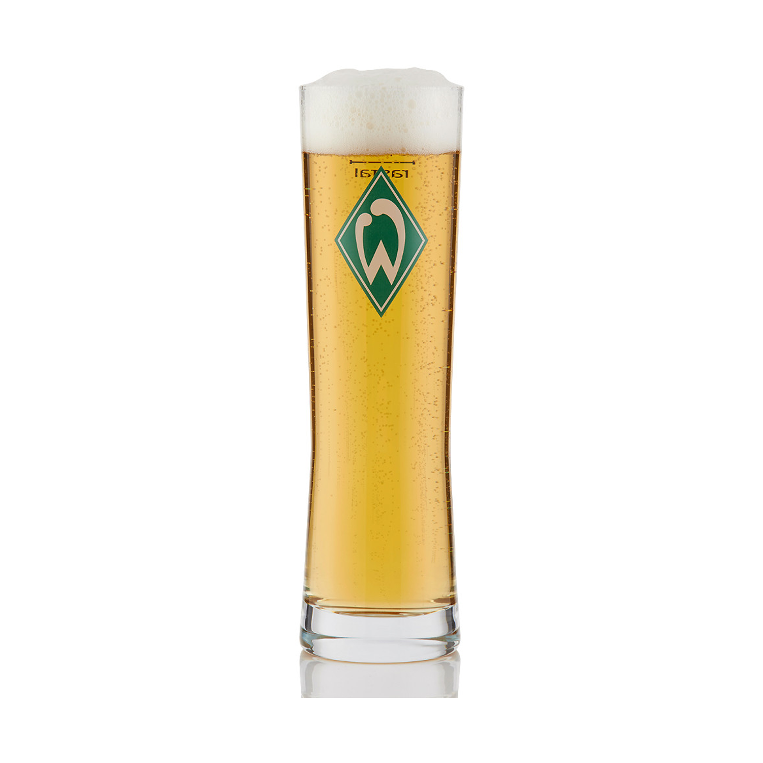 SV Werder Bremen - Bierglas Raute - transparent