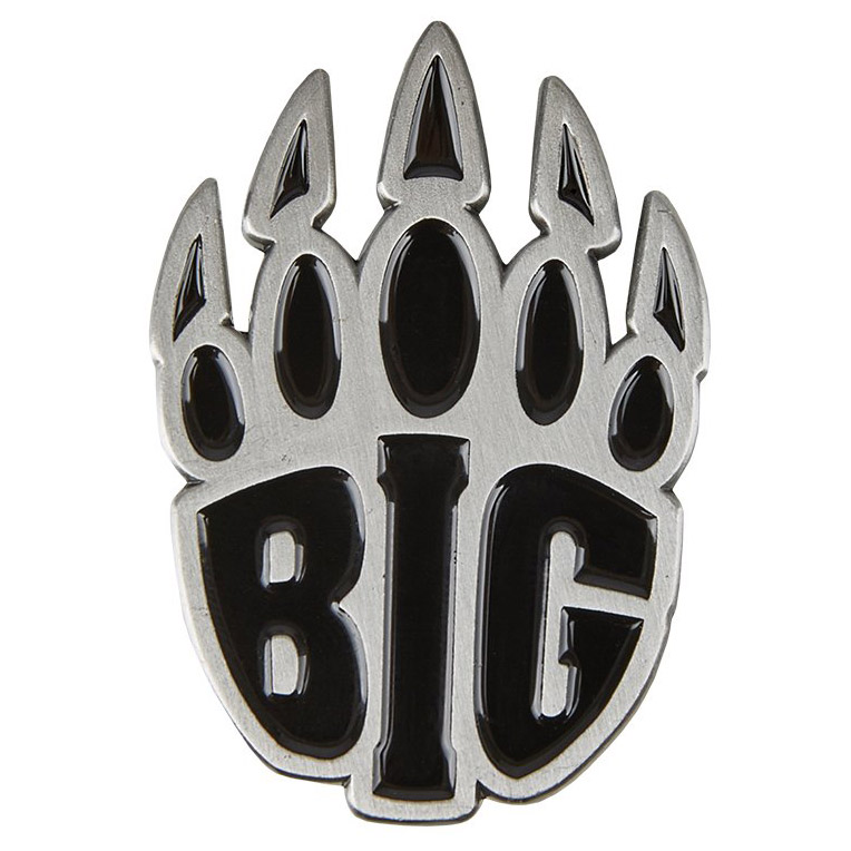 BIG Pin "Logo" - black