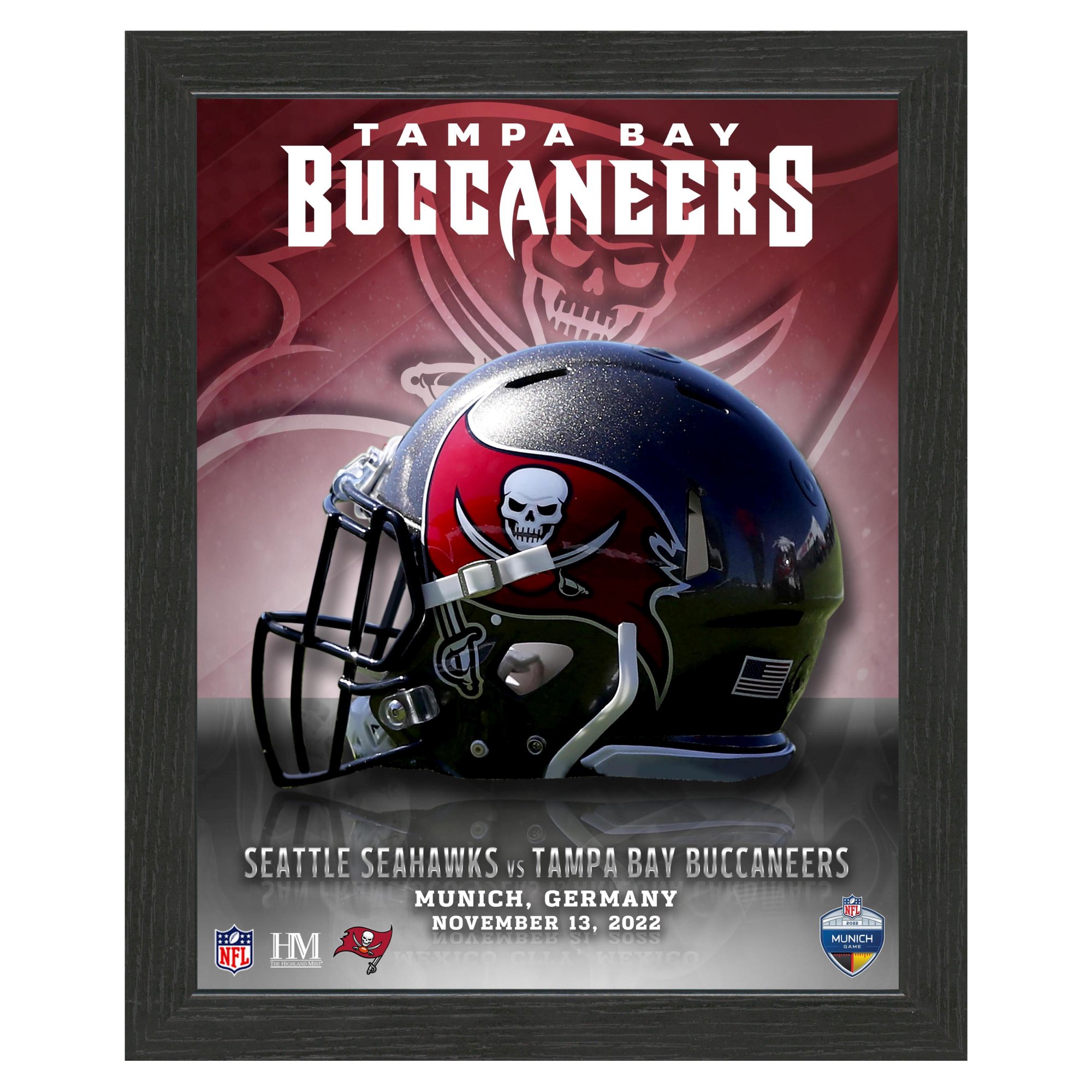 Tampa Bay Buccaneers Team Helmets 