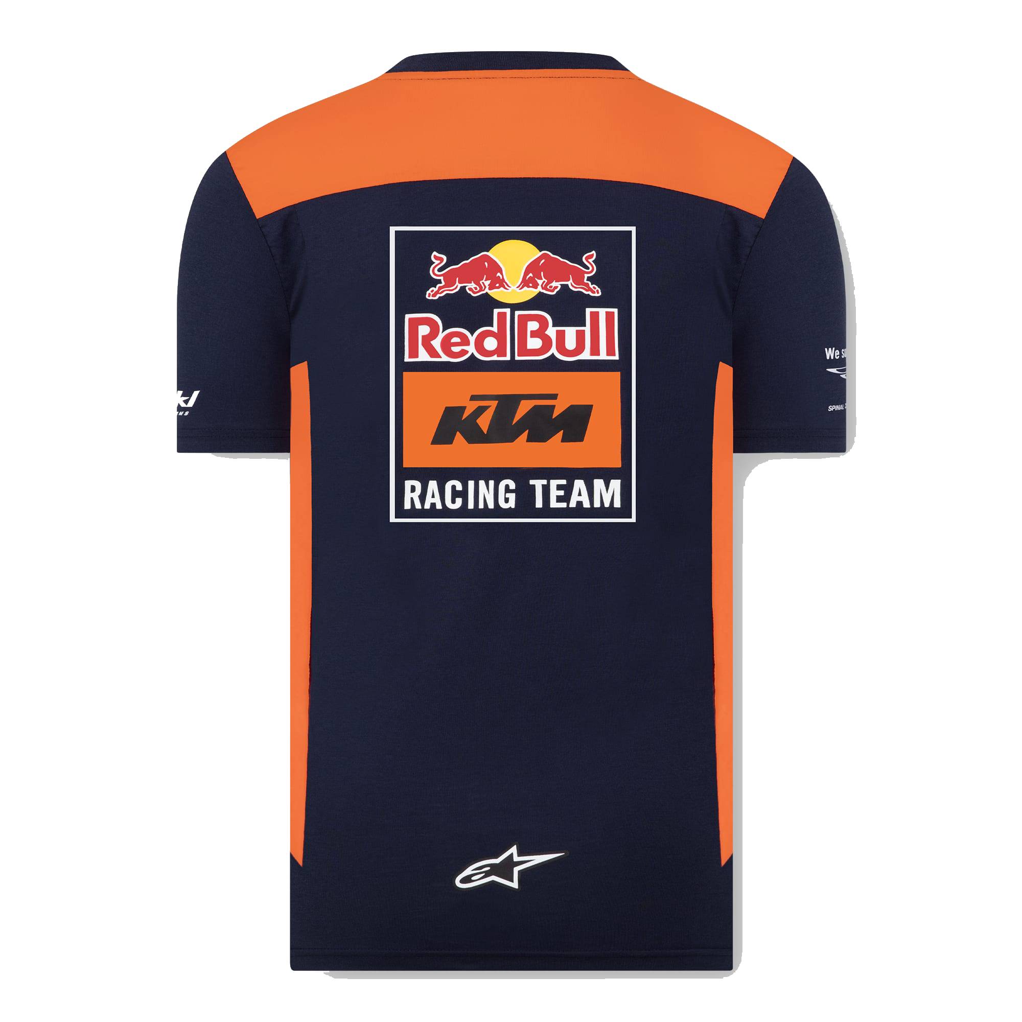 Red Bull KTM Racing Team T-Shirt "Teamline" - blau