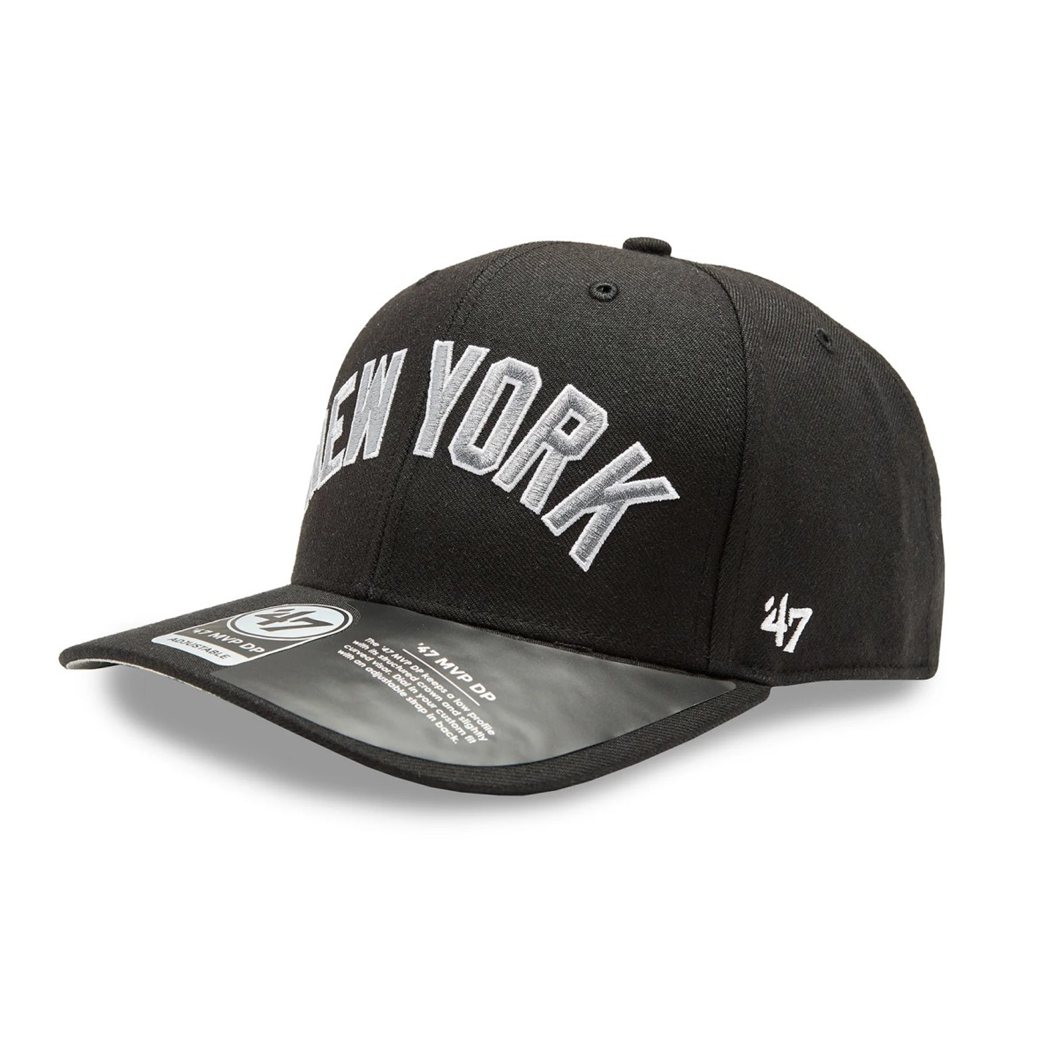 New York Yankees Cap Replica Script 47 MVP - schwarz - adjustable - one size