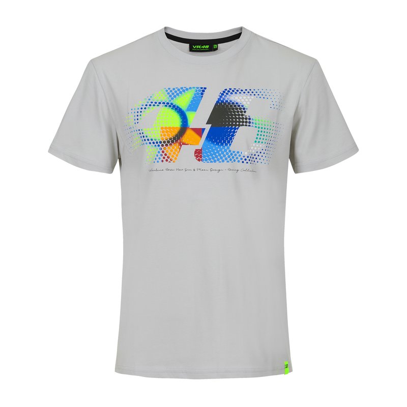 Valentino Rossi T-Shirt "Sun and Moon" - grey