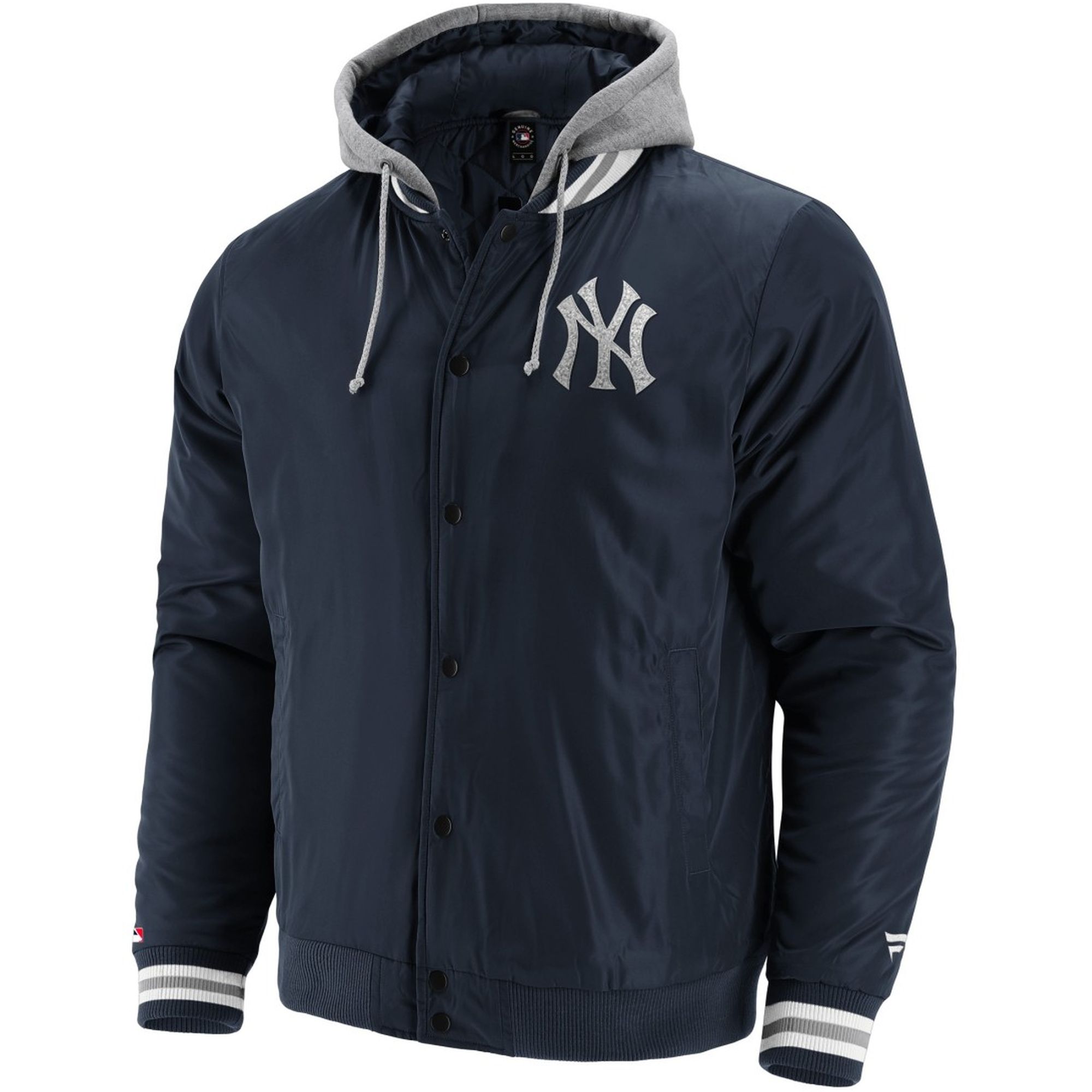 New York Yankees Sateen Jacket v2 - dunkelblau