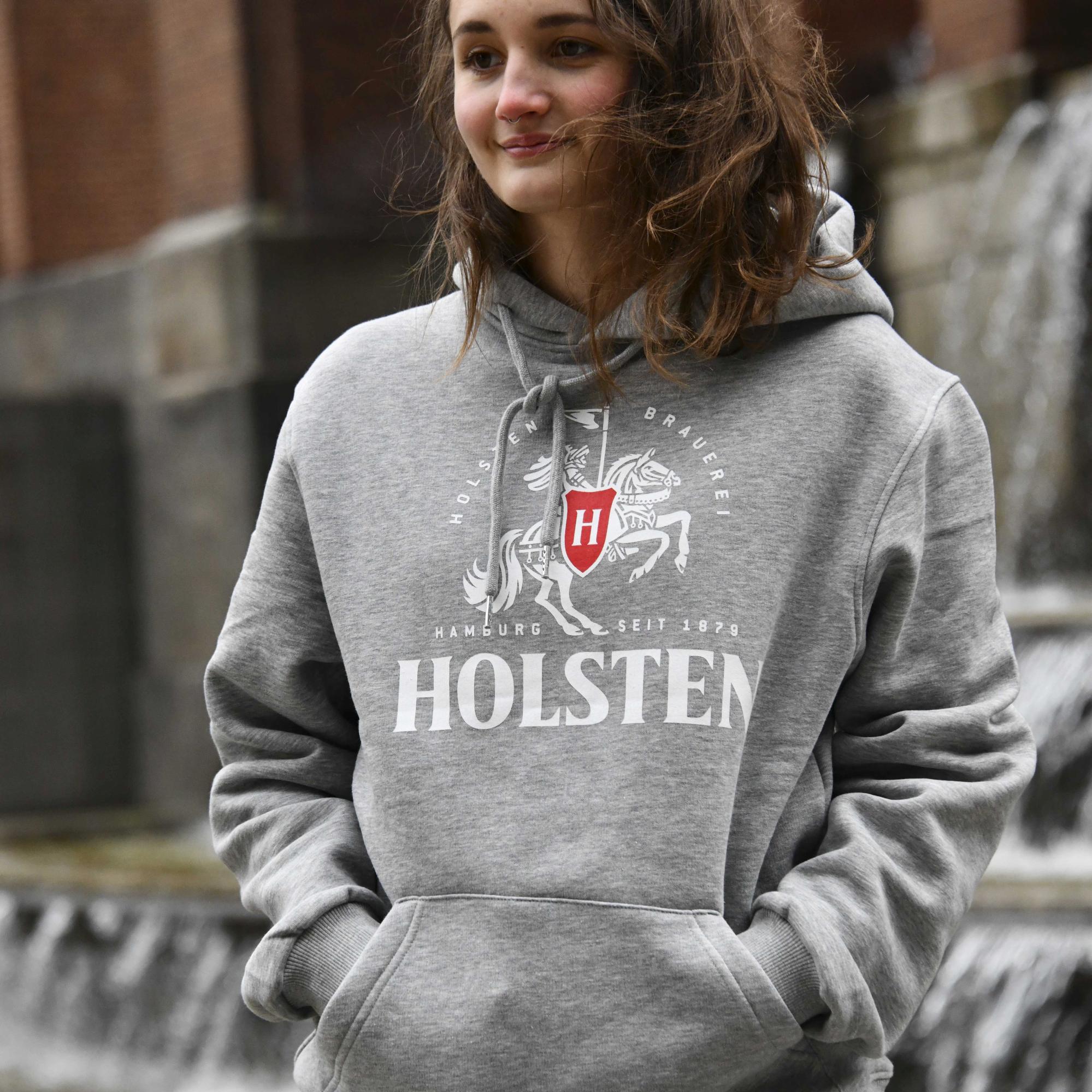 Holsten - Hooded Sweater Holsten Ritter - grey