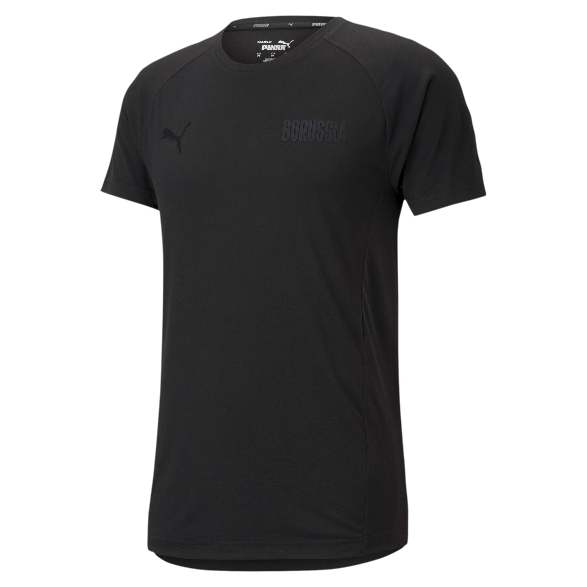 Borussia Moenchengladbach Puma T-Shirt "Evostripe" - black