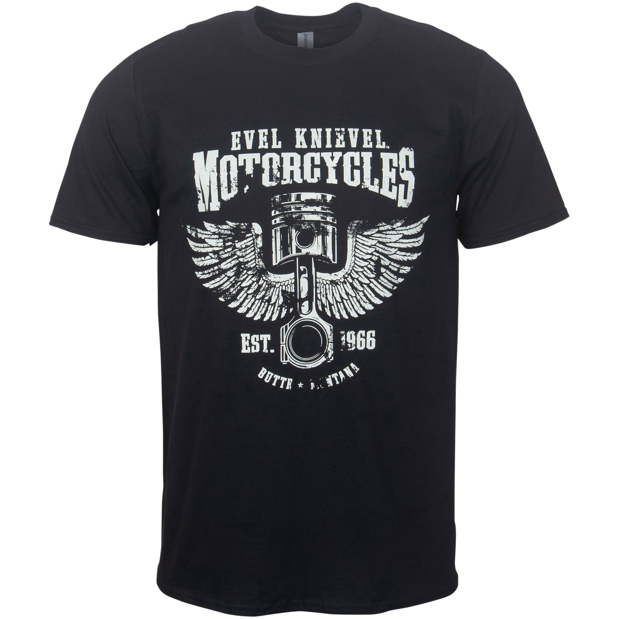 Evel Knievel t-shirt "Motorcycles" - black