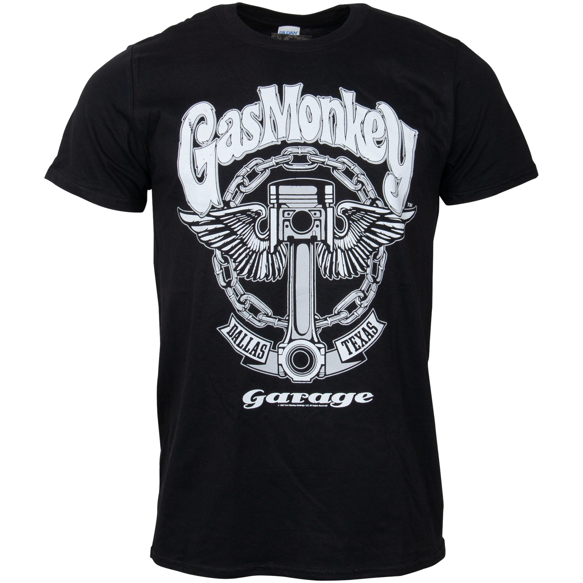 Gas Monkey Garage t-shirt "Big Piston" - black 
