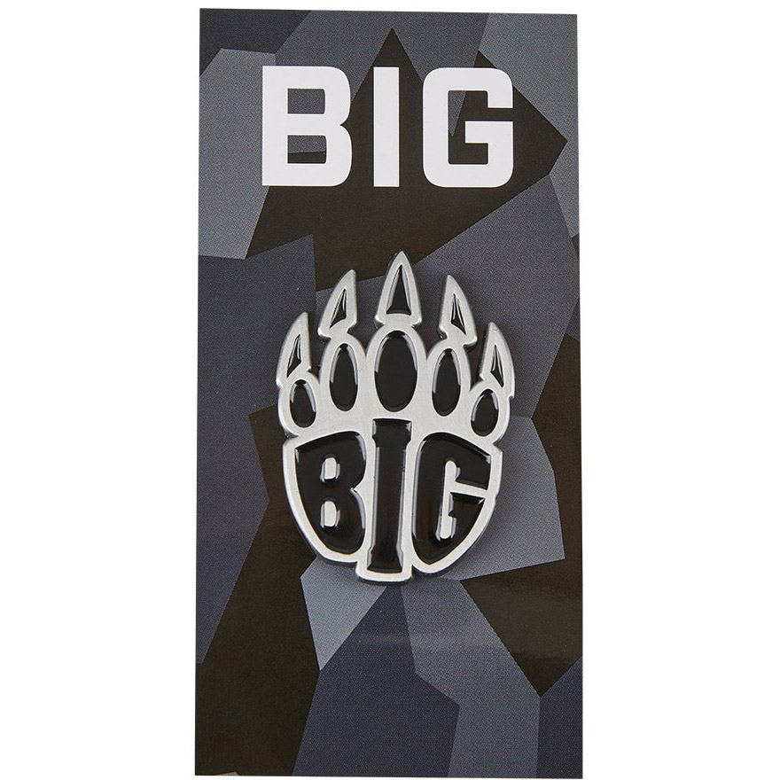 BIG Pin "Logo" - black